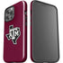 Texas A&M University Black Logo iPhone 15 Pro Max Impact Case